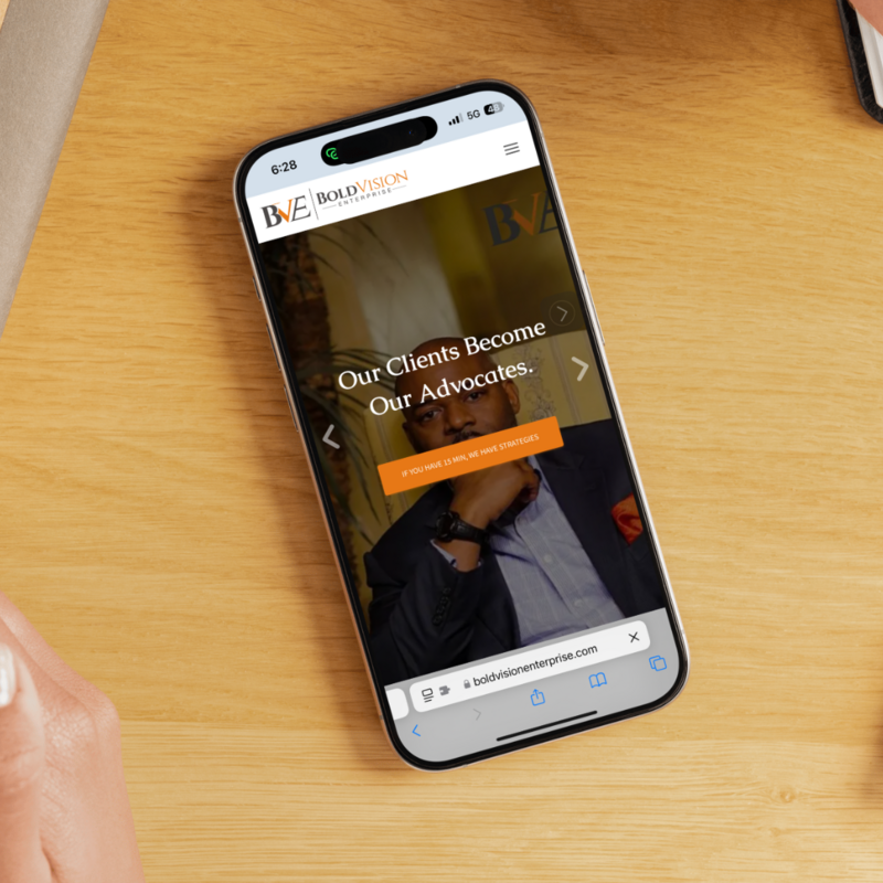 Bold Vision Enterprise Website