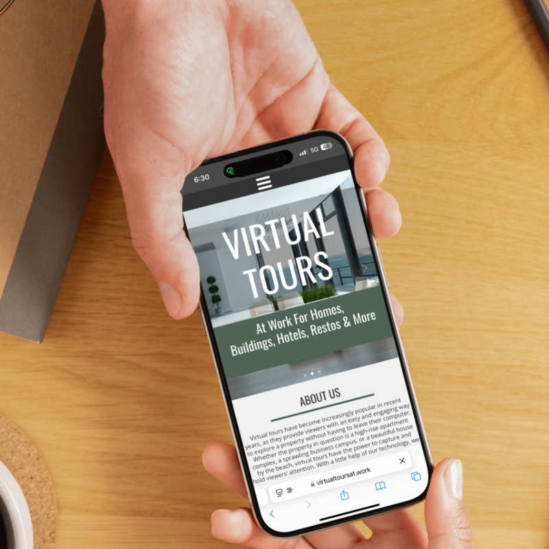 Virtual Tours Website