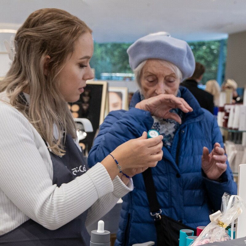 auch ältere Damen sind begeistert