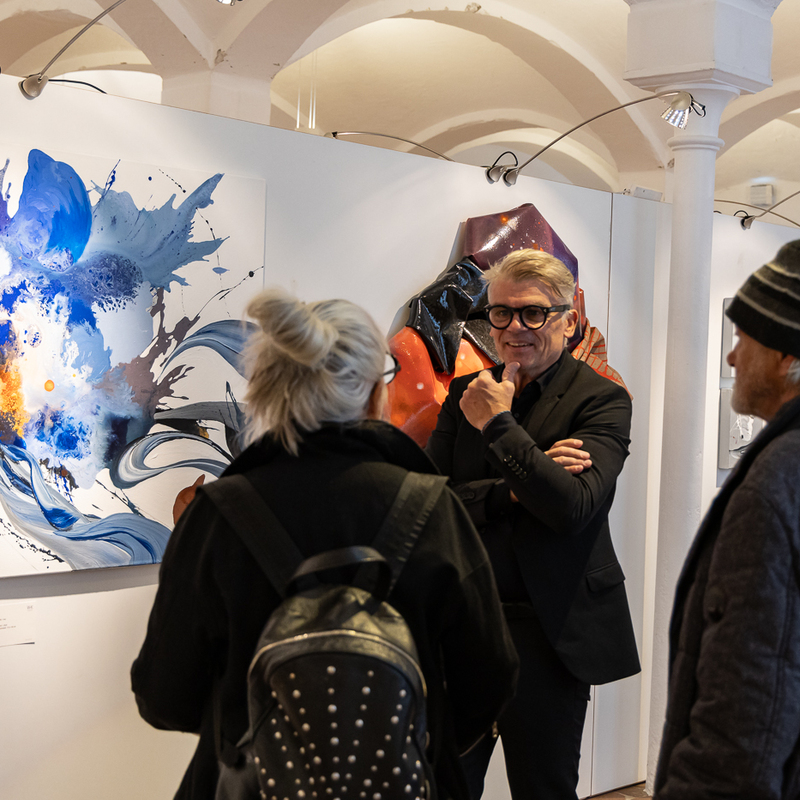 intensiver Austausch 