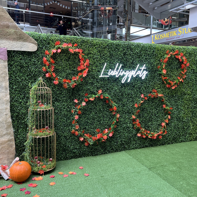 Eventdeko - Stellwand 5m mit Dekoration