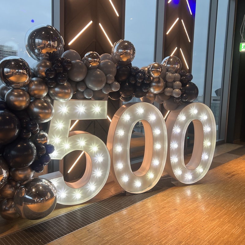 XXL Leuchtzahlen mieten