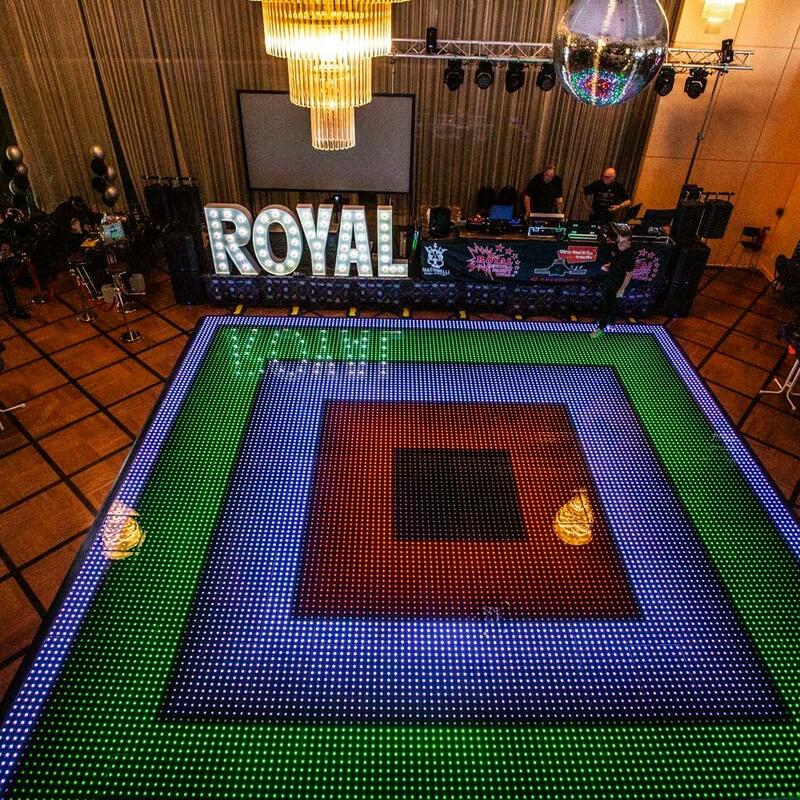 LED-Dancefloor mieten I Eventdeko, Eventdesign