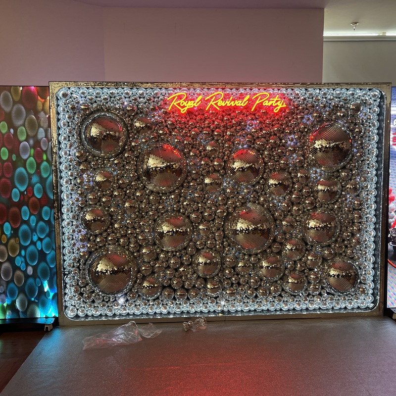 XXL Discokugel Fotowand