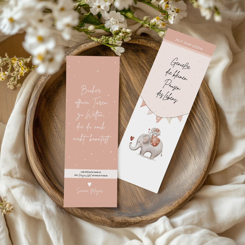 Lesezeichen für Bücherfreunde