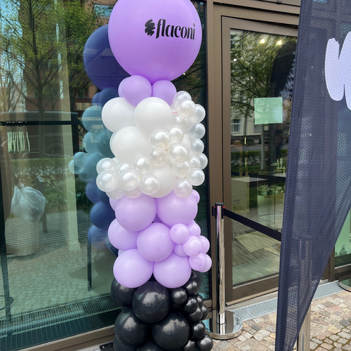 Ballonsäule / Ballonständer freistehend bestellen zur Geschäfteröffnung