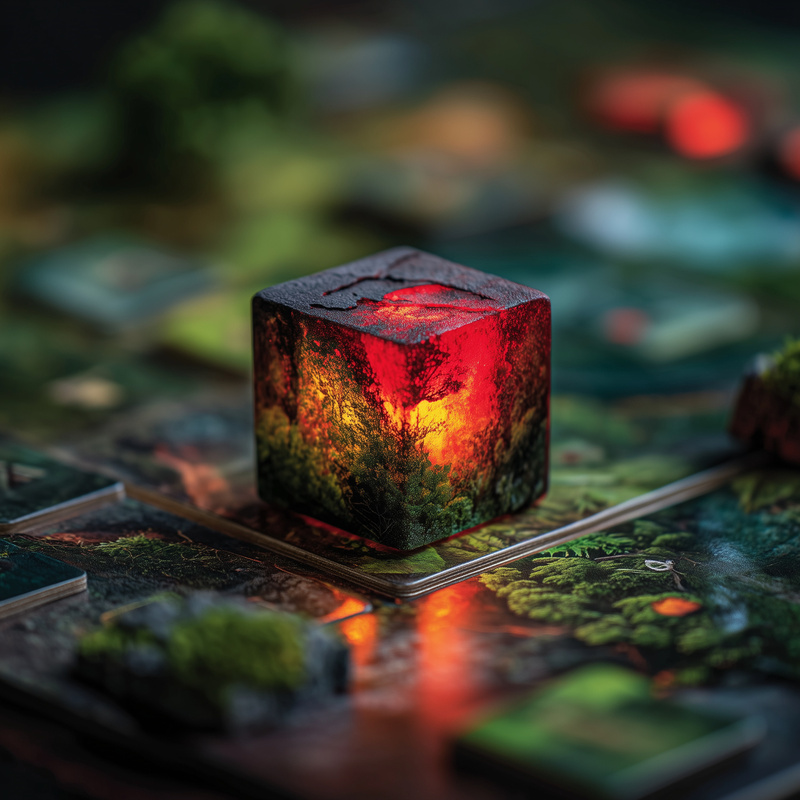 Fire Cube and Rainforest