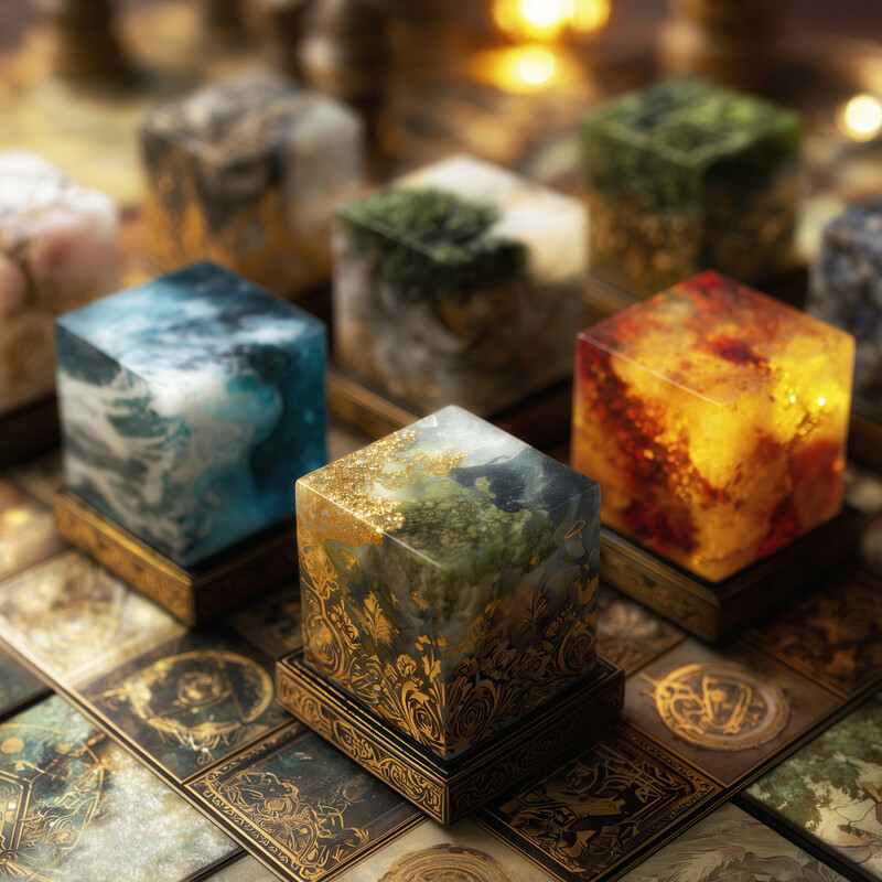 Fire Water and Earth