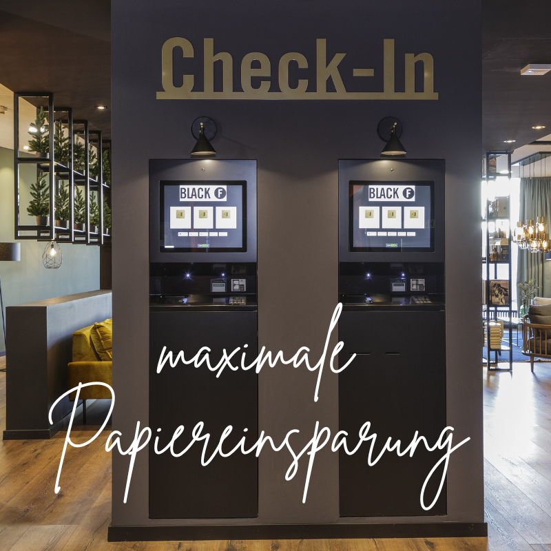 Durch digitale Prozesse sparen wir viel Papier.