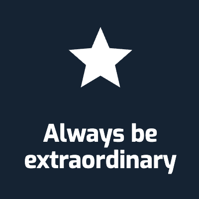 Means striving for consistent, standout excellence in everything we touch – from the work you produce, to the way you collaborate, to the impact you have on clients, your colleagues and the wider world.