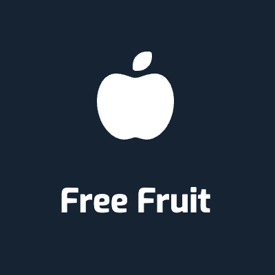 A bi-weekly drop off of fruit to help yourselves too.