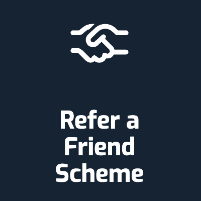 Refer someone to us and once they pass probation you will receive a referral bonus.