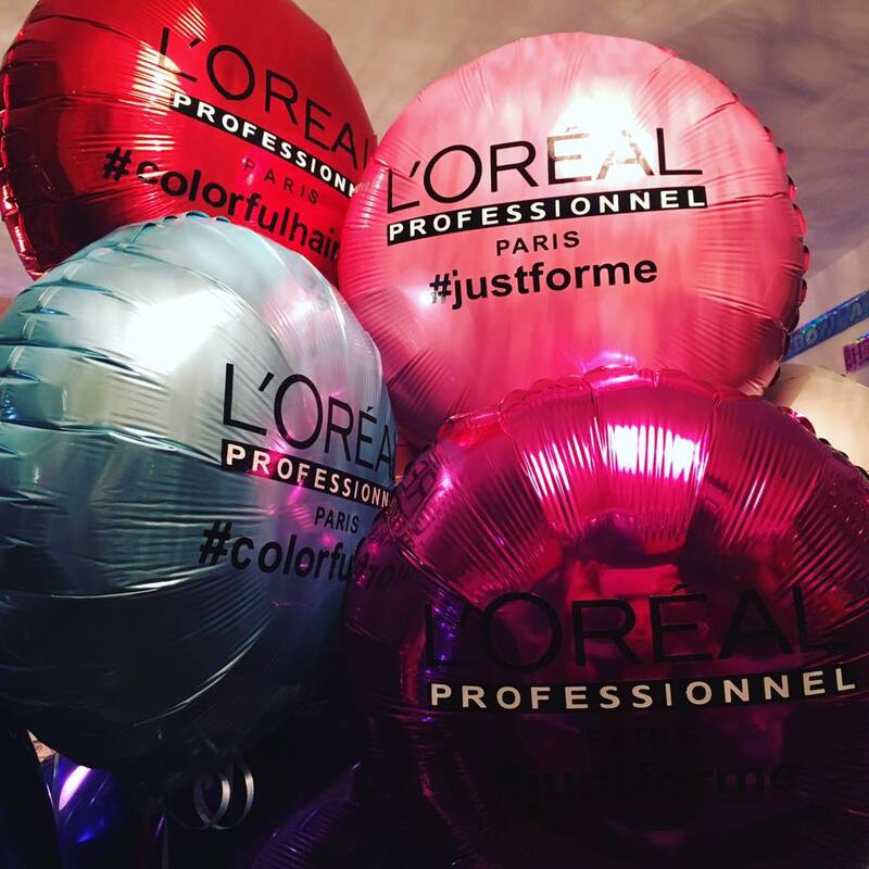 Markenbranding mit Logodruck als Eventdekoration