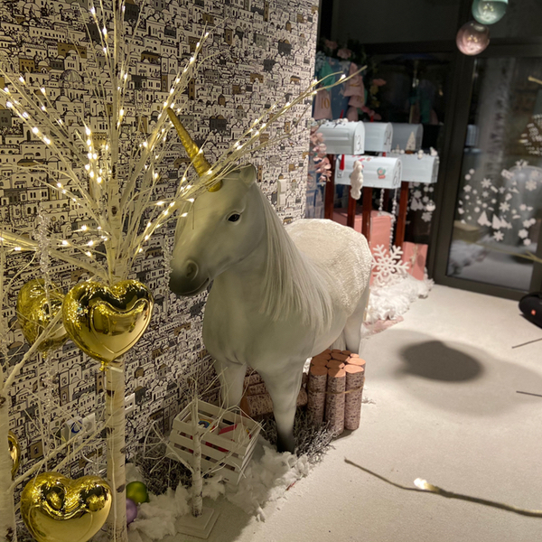 Winterlandschaft als Eventdekoaration