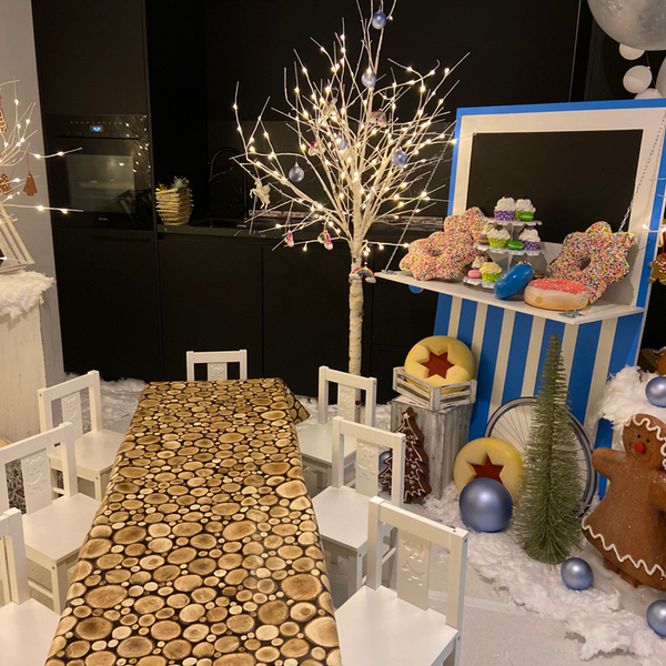 Winterwonderland Candybar und Eventdeko
