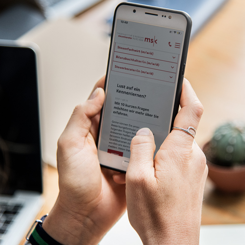 msk-stb.de | Website als Teil einer ganzheitlichen medialen Betreuung