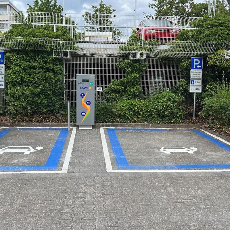 Parkplatzmarkierung