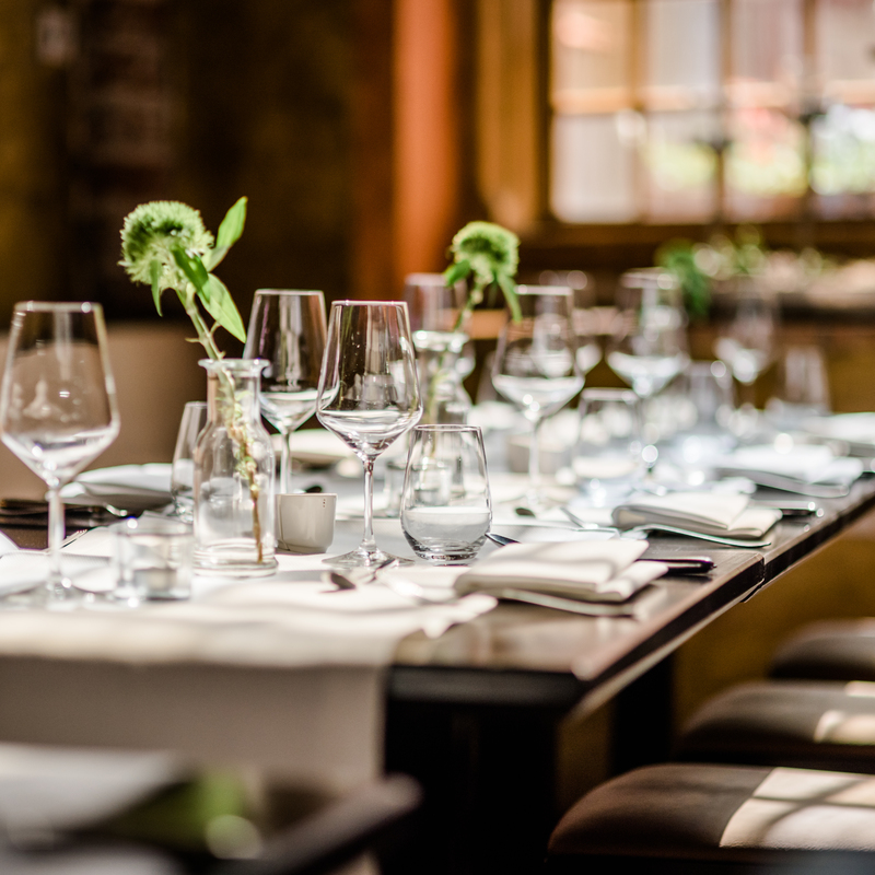 Festtafel im "Zum Scheele"