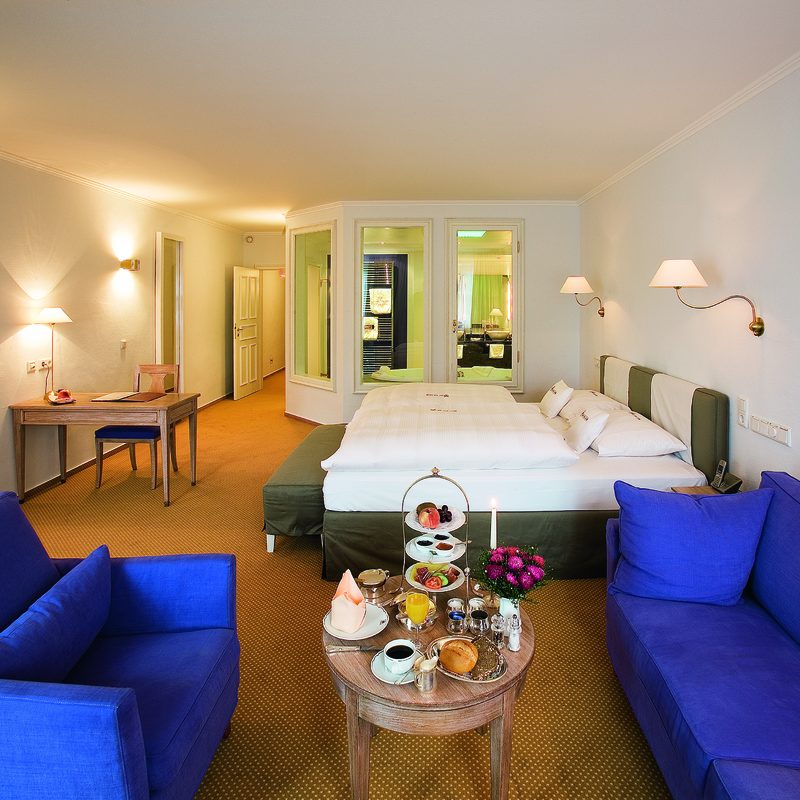 auch unserer 5 Spa-Juniorsuiten trumpfen mit Individualität