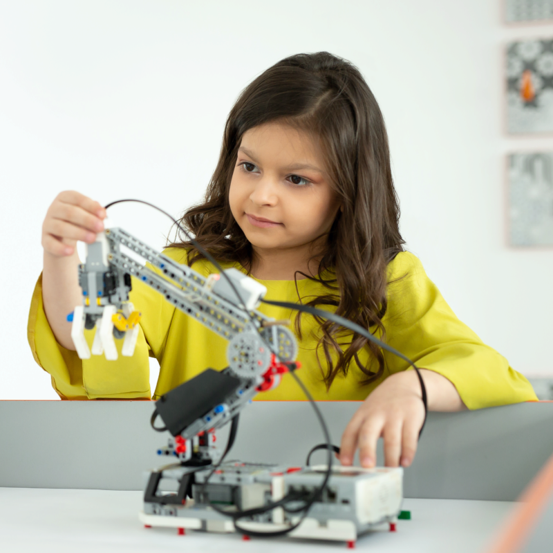 Get started with Robotics through use of lego. Future engineers in the making!