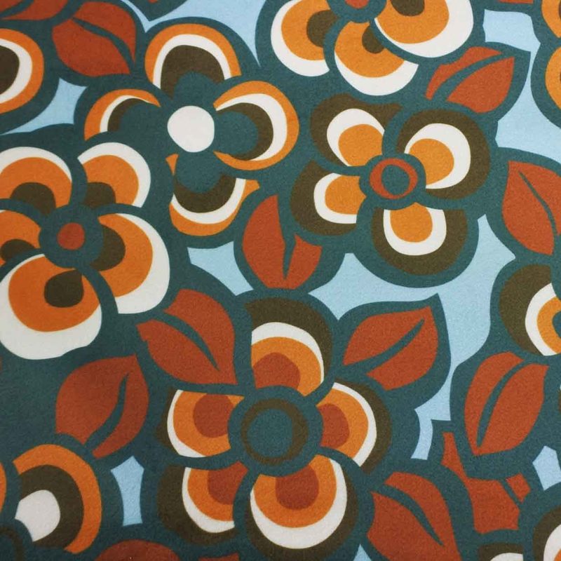 Dessin DAISY col. 5025 Oil Blue