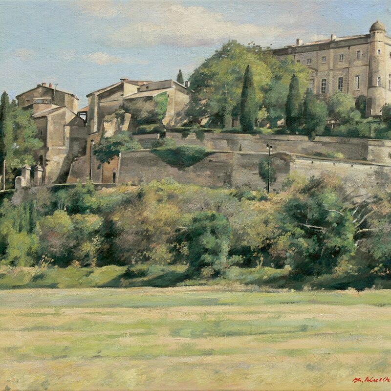 st.-siffret - gard 2010, 44 x 52 cm, öl auf leinwand