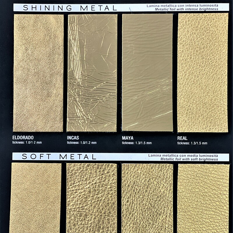 METALLIC in 8 Varianten
