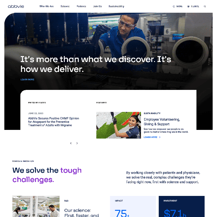 AbbVie.com Refresh 2023