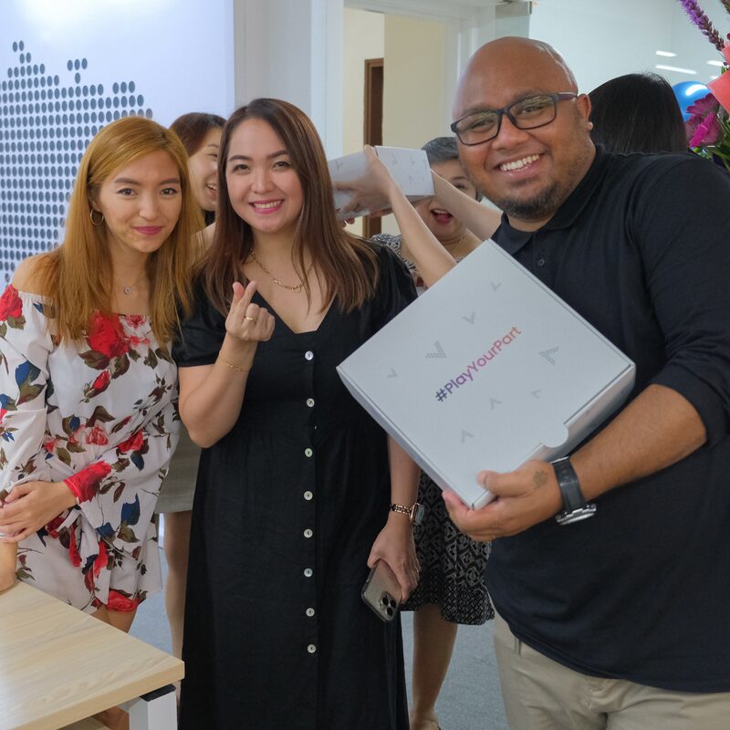 We started 2023 off strong with the completion of a massive project - moving our Singapore office to a newly renovated space in the heart of the city. Here is Wienna, Iron and Taufiq on our big launch day in April! 