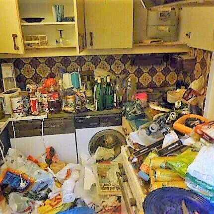 Messie-Entrümpelung