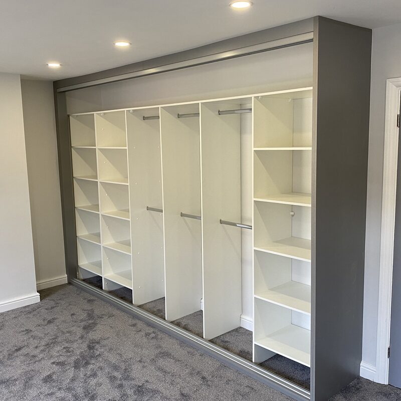 Bespoke Interior Units Cardiff SP Mirror Wardrobes SP Mirror Wardrobes