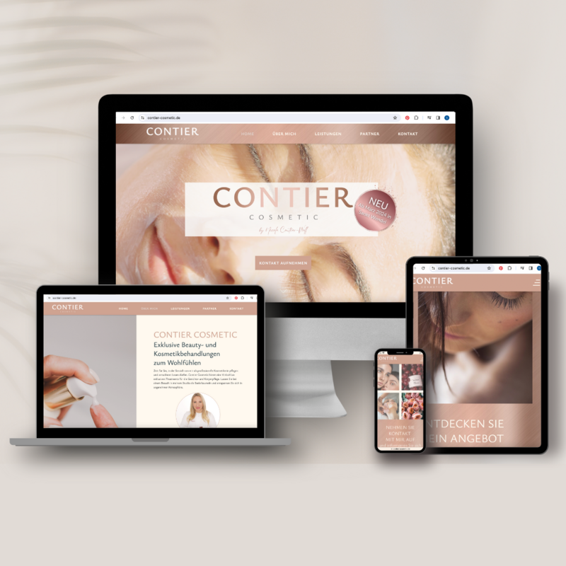 Website Contier Cosmetic St. Wendel