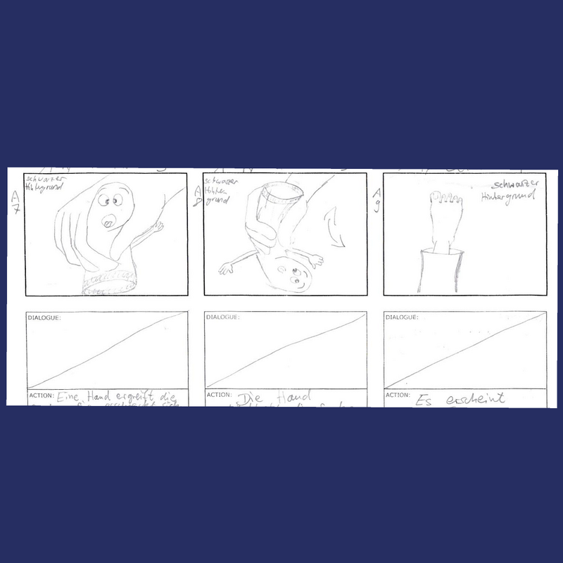 Storyboardausschnitt