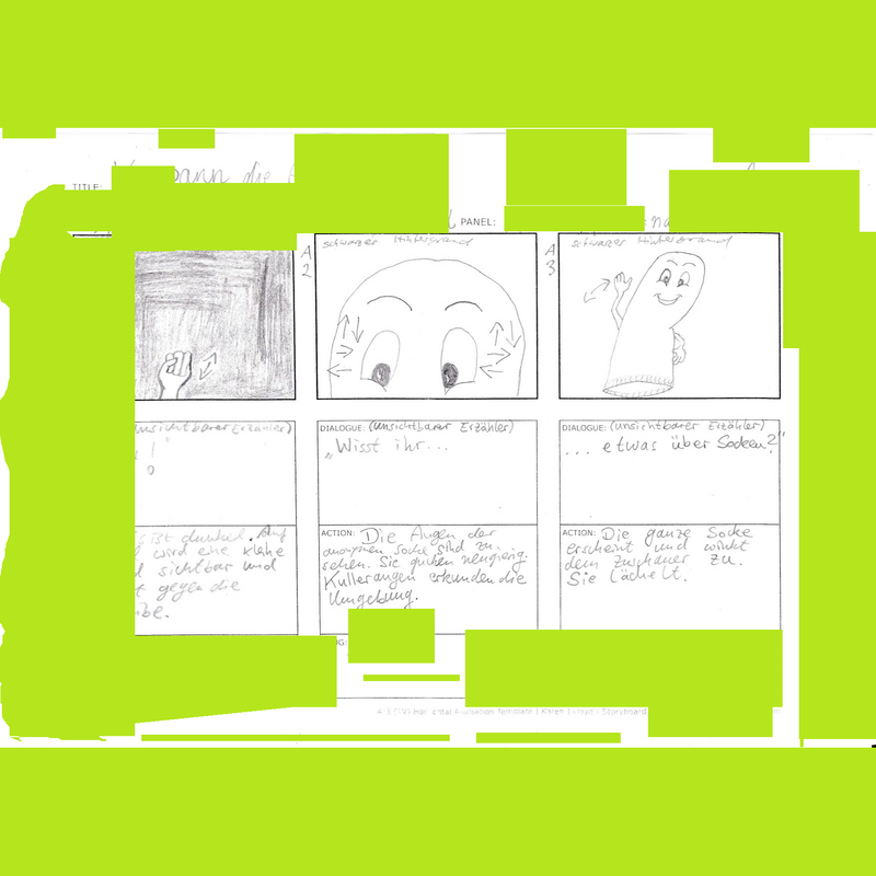 Storyboardausschnitt