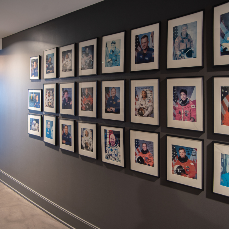 Raumfahrer-Galerie (Gäste des Hotels)