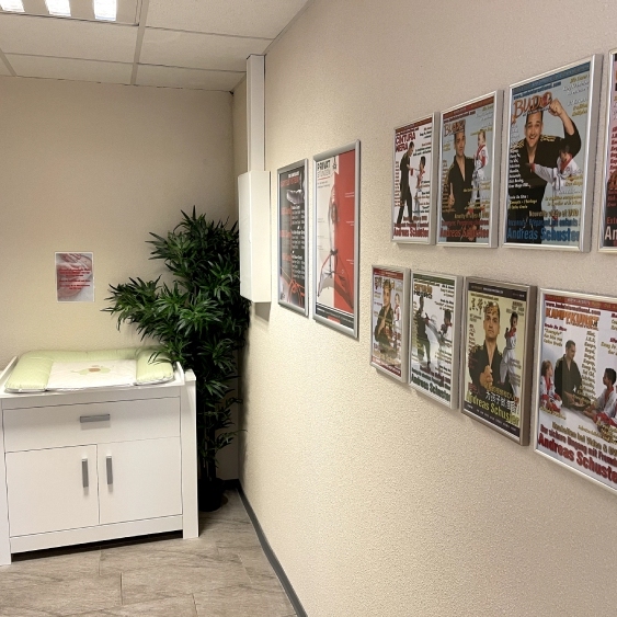 Wickelecke im Dojo Backnang