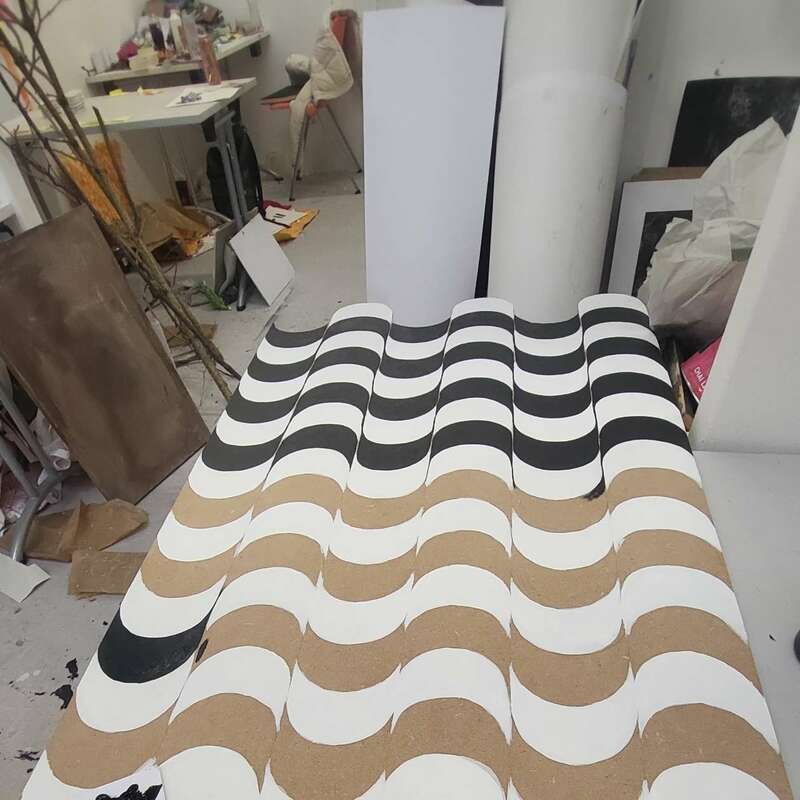 Painting in progress