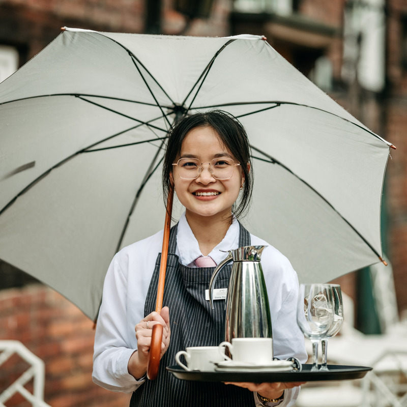 auch an Regentagen haben wir immer ein Lächeln für Sie
Foto: @ydosol