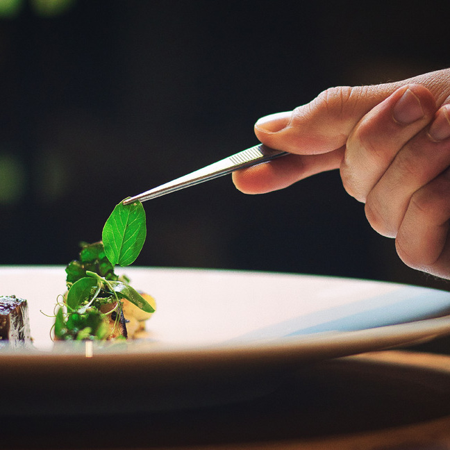 Exquisite Küche im "Zum Scheele"