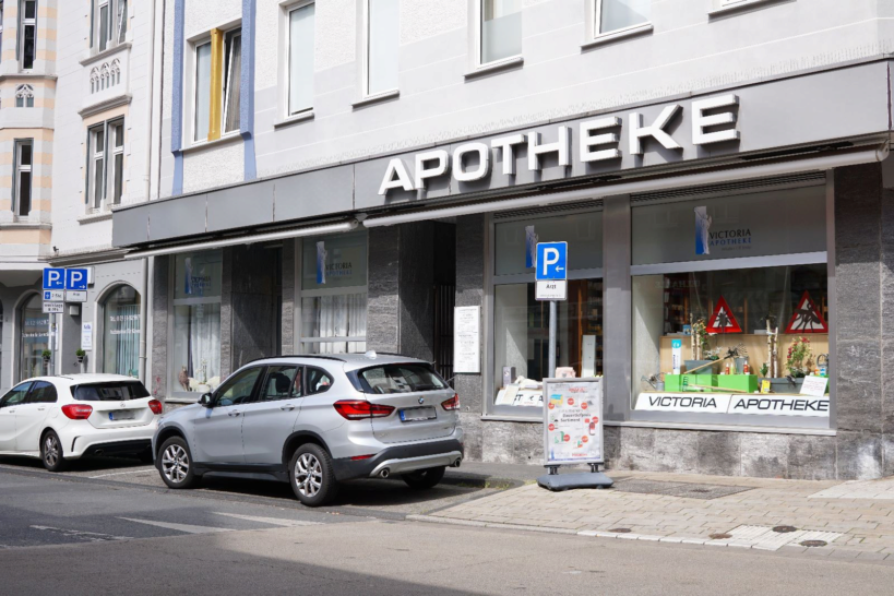Eingang der Praxis in Wehringhausen