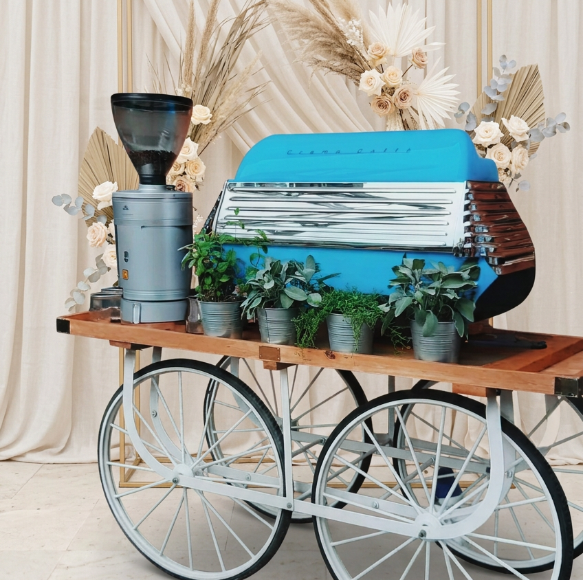 Mobile Kaffeebar für Hochzeiten in Nürnberg