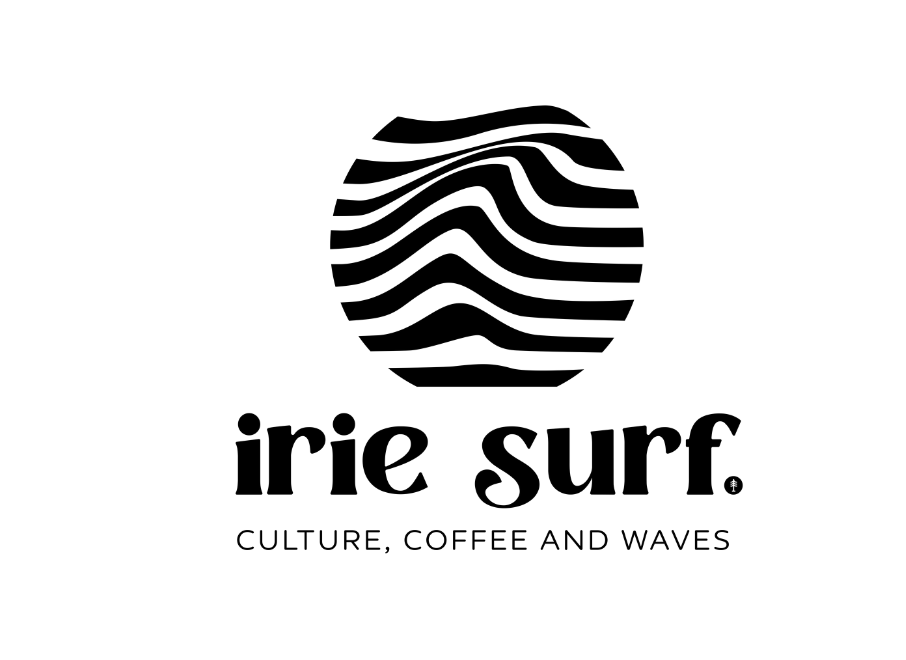 Logo iris surf mit Wellen
