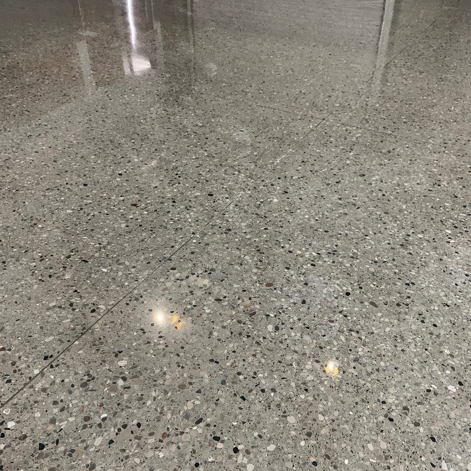 Polished Concrete Exposed Aggregate
