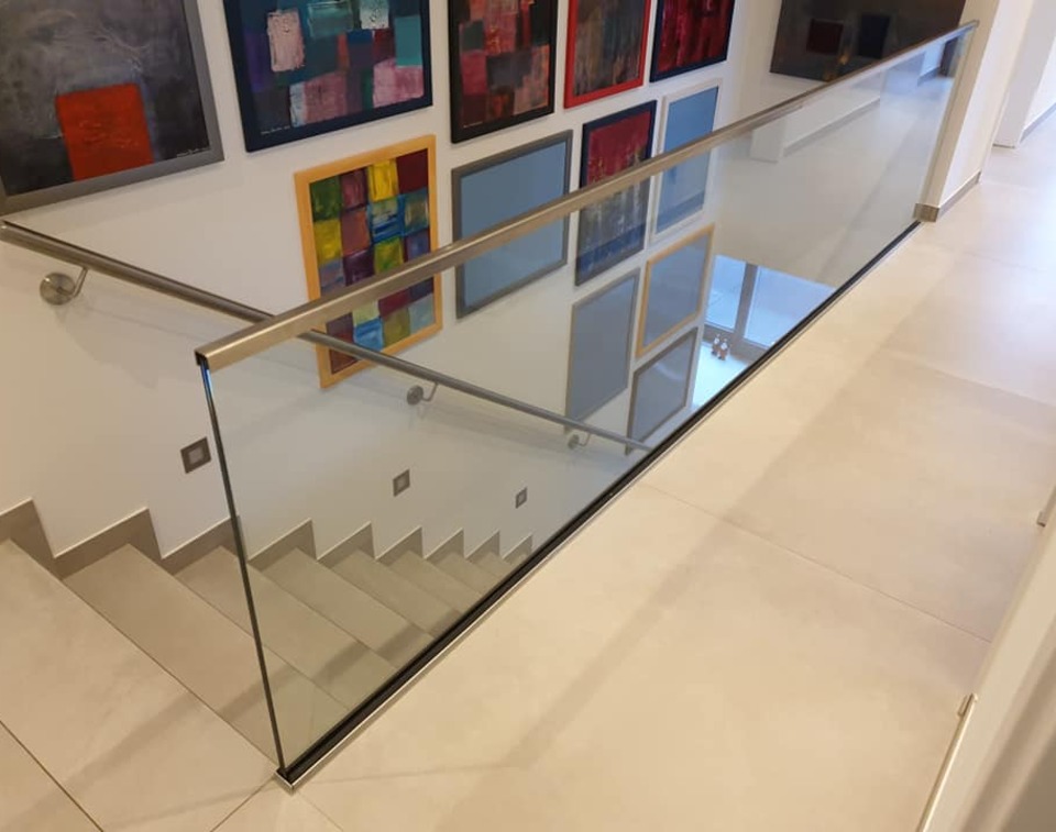  Glaserei Tillmann, Glasgeländer, Treppe, Treppengeländer