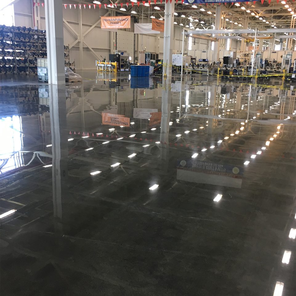 Polished Concrete Salt & Pepper