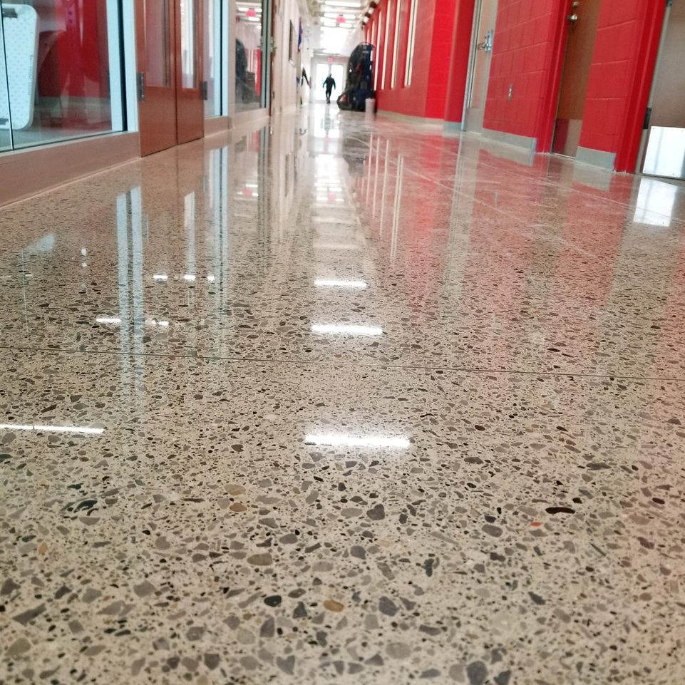Polished Concrete Exposed Aggregate