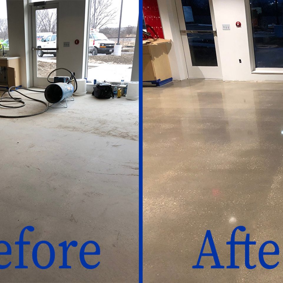 Polished Concrete Light Salt & Pepper