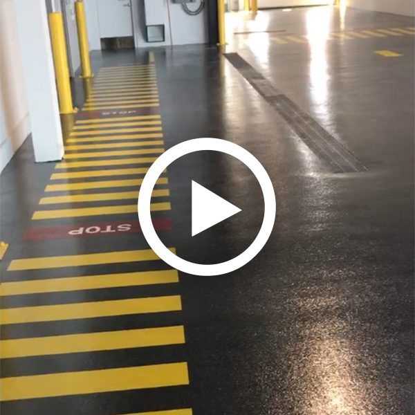 Rez-Stone #9400 w/Floor Markings & Safety Markings
